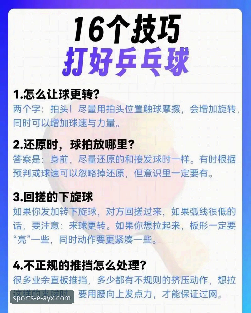 U15乒乓球赛事深度解析：爱游戏平台观赛操作教程
